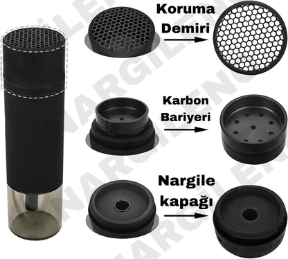 Taşınabilir Büyük Nargile | NargiLeno